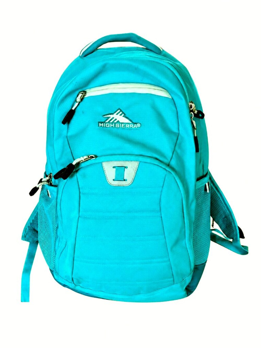 High Sierra Unisex Riprap Water Repellent Everyday Laptop‎ Backpack Aqua Blue